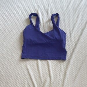 LuluLemon Align Purple Cropped Top